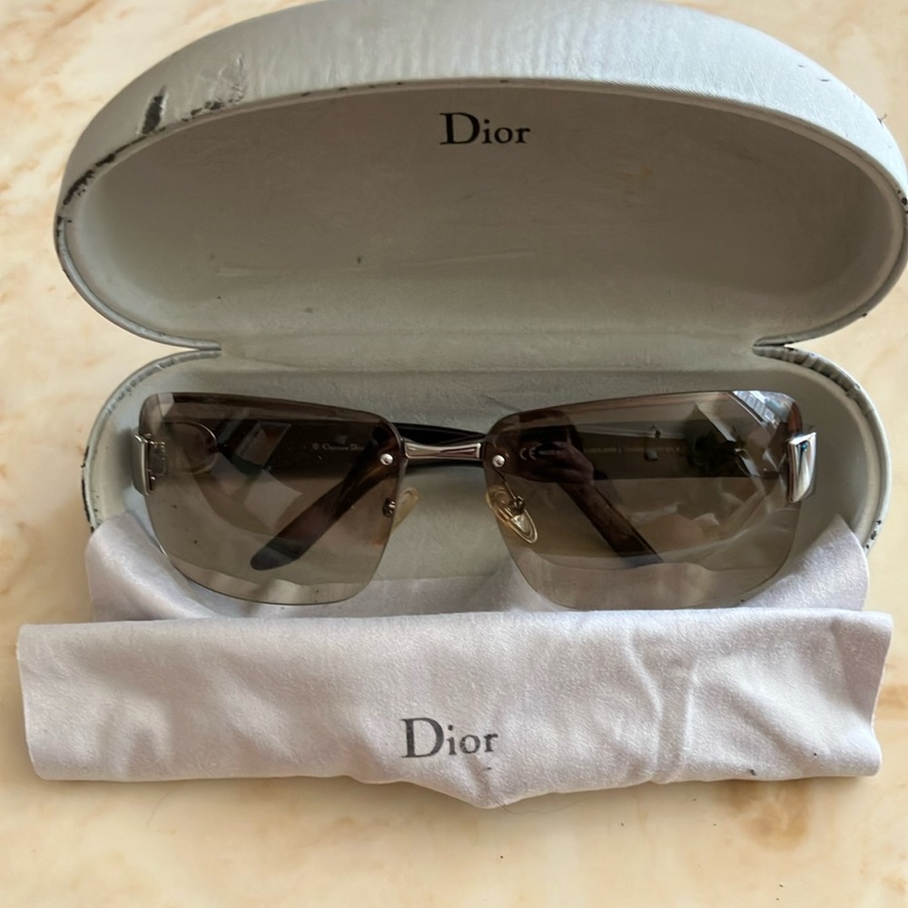 Dior Brown Sunglasses Modern Accessories